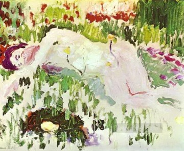 El desnudo tendido 1906 fauvismo abstracto Henri Matisse Pinturas al óleo